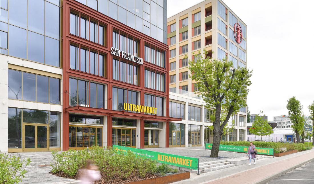 Проєкт Ultramarket у ЖК San Francisco Creative House